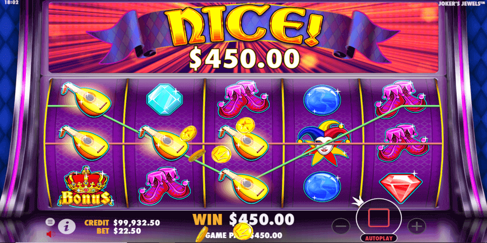 Jugabilidad de Joker's Jewels Jugabilidad de Joker's Jewels